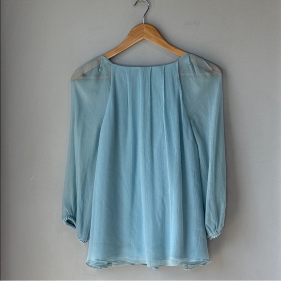 Diane Von Furstenberg FENOBE Silk Chiffon Blouse - Picture 3 of 8